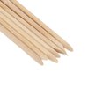 LEXININ 1000 PCS 4.5 Inch Wood Cuticle Pusher, Double Heads Wooden Cuticle Sticks, Wood Orange Nail Sticks for Manicure Pedicure