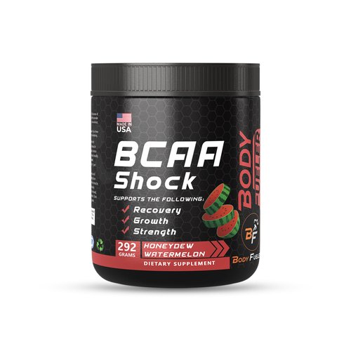 BODY FUELER Amino Acid Energy Powder with BCAA, Best Intra & Post Workout Recovery Drink, Muscle Recovery & Endurance Powder with BCAA Supports Muscle Growth, Honeydew Flavor, 292g - Made in USA