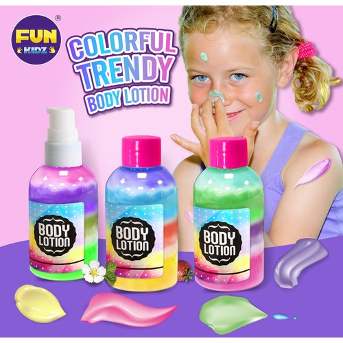 Kid Body Lotion Making kit, FunKidz STEM Makeup Maker kit for Girls Science Kits
