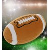 DolliBu Football Plush - Fluffy Soft Plush Ball for Playing Catch with Kids, Playtime Squishy Football Plush Toy for Girls and Boys, Stuffed Football Room Decor - 3 Inch