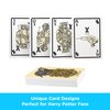 AQUARIUS Harry Potter Playing Cards - Hufflepuff Themed Deck of Cards for Your Favorite Card Games - Officially Licensed Harry Potter Merchandise & Collectibles