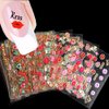 30 Sheets Valentines Day Nail Art Stickers Decals Valentines Day Nail Decorations 3D Self-Adhesive Valentines Day Love Heart Lip Sticker Lipstick Heart Color Red Lip Series Nail Sticker