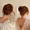 VASANA 3PCS 20cm Hair Bun Maker Donut Hair Foam Ring Shaper with Elastic Rope Doughnut Shapers Hair Donut Bun Maker Accessory (3 colors)