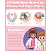 Friends Truck Building Sets for Girls 6-12, Hospital Mobile Nursing Car Toys Building Kit with 5 Minifigures, Compatible with Lego Friends, Educational Ambulance Toy Gift for Boys Girls, 477 PCS