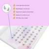 Lash Clusters for Bottom Eyelashes DIY Lash Extension TEESTOU Lower Individual Lashes Natural look Wispy Lower False Lashes 7mm Wide Stem Under Eyelash Clusters(Bottom Lash Extesnion-X02-7mm)