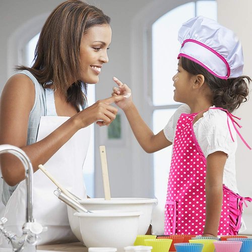 HmiL-U Chef Set for Kids - 13 Pcs Kids Cooking and Baking Set Includes Kids Apron, Chef Hat, Utensils, Cooking Mitt for Kids Chef Role Play Set , Gift for 3 Year Old Girls and up …