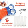 Finger Poppers Fidget Toy for Kids - Hand Exercisers Pop Tube Mini Fidget Toys - Sensory Toy for Girls and Boys - Finger Strengthener and Occupational Therapy Toy Stocking Stuffers - Pack of 2