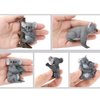 Fantarea Realistic Wild Life Jungle Zoo Animals Figures Model Koala Party Favors Supplies Cake Toppers Gift Toys for 5 6 7 8 Year Old Boys Girls Kid Toddlers(5 pcs)