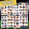 96 PCS Football Temporary Tattoos, Sports Tattoos, Football Party Favors, Football Birthday Decoration, Football Stocking Stuffers Goodie Bag, Football Gifts Accessories for Boys Men