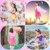 HAPITCH 23 Pcs Princess Dress up for Girls,Unicorn Costume Mermaid Costume Fairy Costume for Girls, Dress up Clothes for Girls Age 3 4 5 6 Years Old Birthday Christmas Gift Girl Toys
