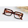 Eyekepper Stylish Reading Glasses Women - Oversized Square Readers Tortoise +0.75
