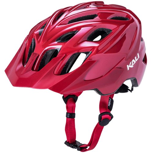 Kali Protectives Chakra Solo Half Size Cycling Helmet, Solid Brick, S/M