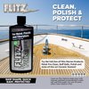 Flitz Metal Polish and Cleaner Liquid for All Metal, Also Works On Plastic, Fiberglass, Aluminum, Jewelry, Sterling Silver: Great for Headlight Restoration and Rust Remover, 3.4 oz - 6 Pack