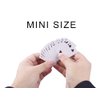 GNYOHUA 5 Decks Mini Playing Cards Party Favor, Miniature Poker Cards Traveling Decks Cards Festival Party Game Supply for Kids and Adults, 2 X 1.5 inch