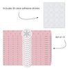 Big Dot of Happiness Pink Winter Wonderland - DIY Party Supplies - Holiday Snowflake Birthday Party or Baby Shower DIY Wrapper Favors and Decorations - Set of 15