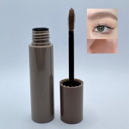 FangTangDI Tinted Eyebrow Mascara, Brow makeup, Comb & Sculpt Eyebrows, Waterproof, Longwear, Eyebrow tint brush, 01#Gray Brow