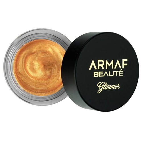 Armaf Beauté Glimmer: Jelly Highlighter - Makeup Highlighter for Natural Radiance, One Stroke Glow | Versatile Face Highlighter Bronze