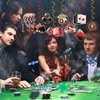 24PCS Casino Theme Hanging Swirls Decorations, Las Vegas Poker Party Supplies Ceiling Hanging Swirls for Casino Poker Games Night Birthday Party Decorations