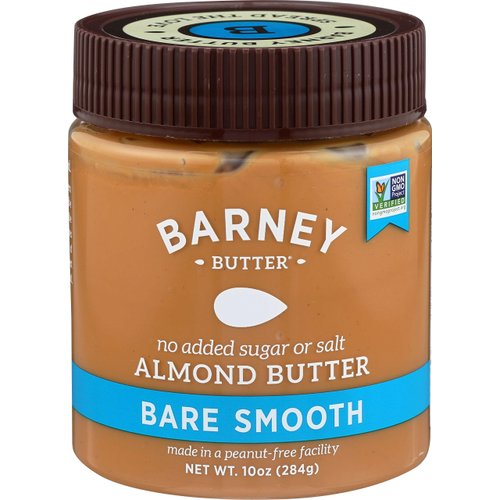 Barney Butter Almond Butter, Bare Smooth, 10 Ounce (Pack of 3)
