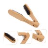 Beatifufu Hair Straighter Comb Hair Brush Manual Hair Straighter Handy Hair Straighter
