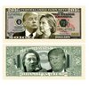 5 Donald Trump VS Hillary Clinton Indecisive Note with Bonus “Thanks a Million” Gift Card Set