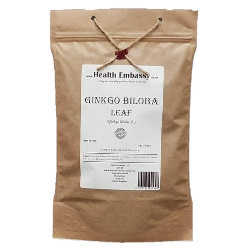 Health Embassy Ginkgo Biloba Leaf | Ginkgo Biloba L | 100% Natural (100g)
