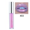 3 Color Glitter Lip Gloss Mermaid Glitter Lipstick Long Lasting Moisturizer Liquid Lipstick Polarized Color for Creating Sexy Lip Eye Beauty Lip Plumper Eye Lip Metallic Cosmetic Makeup