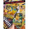 Special Illustrator Rare Pokémon Compatible TCG Random Assortment Bundle || Guaranteed Special Illustrator Rare + 15 Reverse Holo + 15 High HP Cards + Dan123yal Deck Box