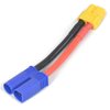JIECHUN 2Pairs XT60 to EC5 Male Female Adapter, XT60 to Male Female EC5 Connector Adapter RC LiPo Battery Connectors