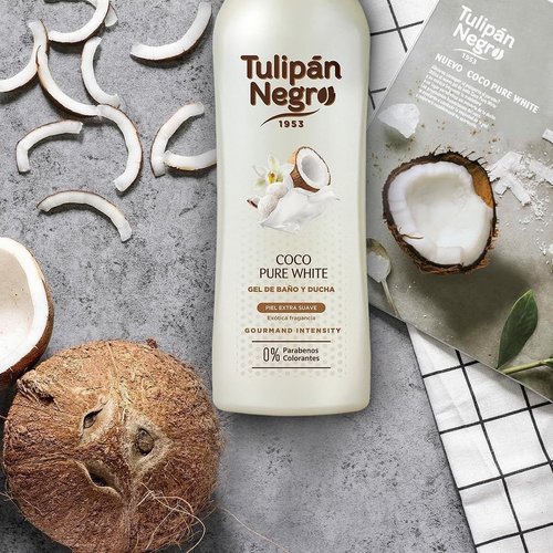 Tulipan Negro Coconut Shower Gel 720 ml (24.4 Fl oz)
