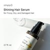 simplyO Shining Hair Serum for Hair Repair | Nourishing Argan Oil | for Frizzy, Dry, and Damaged Hair | Cruelty Free, Vegan, 2.7 fl oz.