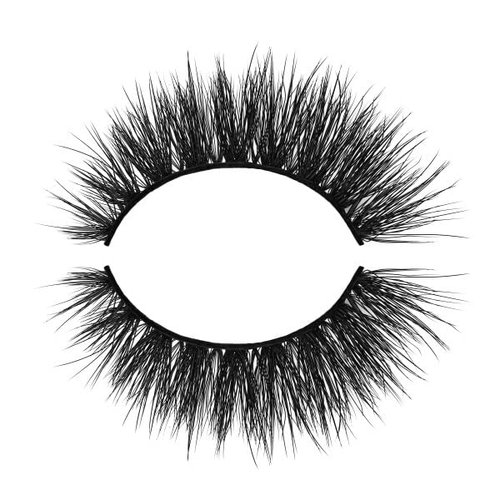 Juvia's Place Nubian Eyelashes Aziza - Eyelash Extension for Day or Night Use, Vegan Mink Lashes, Cruelty-Free Fluffy Lashes, Reusable Adhesive Eyelashes, Matte Black Mink Eyelashes Natural Look