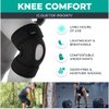 MODVEL ELITE Knee Brace With Side Stabilizers & Patella Gel Pads for Maximum Knee Pain Support and Fast Recovery for Men and Women, Medical Knee Pad for Running, Workout, Arthritis, Joint Recovery.