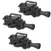 Set of 3 TV Cameras for Wrestling Action Figures