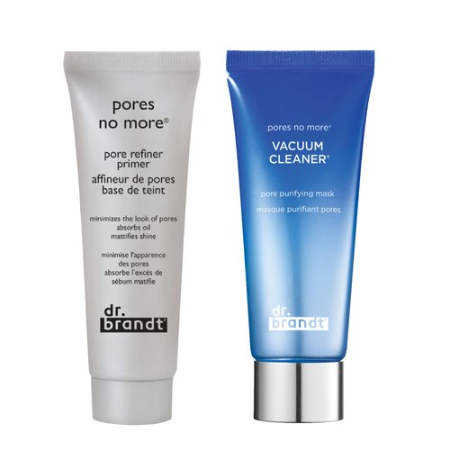 Dr. Brandt Skincare Dr. Brandt Pores No More Refiner Primer + Vacuum Cleaner - 30g / 1 oz (Set of 2)