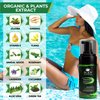 Organic Self-Tanning Mousse - Body Botanicals with Essential Oils & Plant Extracts, Professional Formula Sunless Tanner, Quick Dry, 4oz