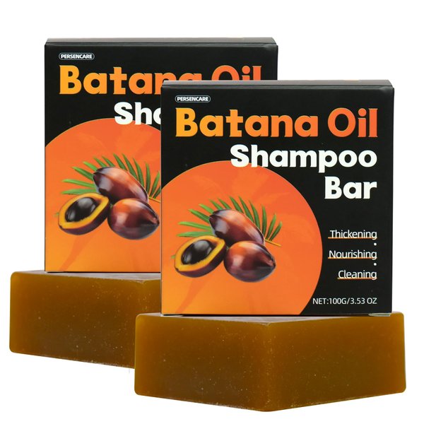 VAEYAE Batana Oil Shampoo Bar Set, Moisturize Dry Hair Strengthen Weak Strands, Improve Scalp Health and Hair Thickness Growth & Strengthening, Men & Women Cleaning & Nourishing Conditioner Hair Soap