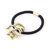 URTERYSER Skull Hair Tie Goth Hair Tie Skull Scrunchies Punk Hair Scrunchies Halloween Ponytail Holder Skull Elastic Bands Skull Scrunc