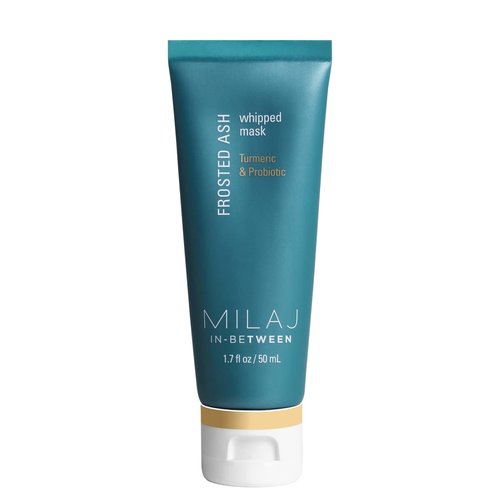 MILAJ Frosted Ash Probiotic & Turmeric Face Mask | Whipped Moisturizing Face Mask & Deep Pore Cleanser | Clean Skincare for Kids and Teens Ages 5-15