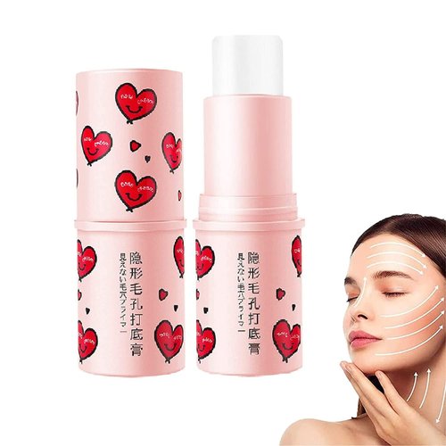 Lovelycat Magical Pore Eraser Waterproof Face Primer Stick Primer for Face Matte Priming Makeup Blur Stick Invisible Pore Eraser Stick Pore Primer Stick (1PC)