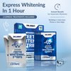 DR.DENT Professional Teeth Whitening Strips - Pack of 20 Strip - 10 Treatments Kit - Safe for Enamel - Non Sensitive Teeth Whitening - Whitening Without Any Harm + Mouth Opener Included