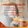 Orange Hydrolyzed Grass Fed Collagen with Vitamin C | Powder Supplement | Non-GMO Verified – 198gr