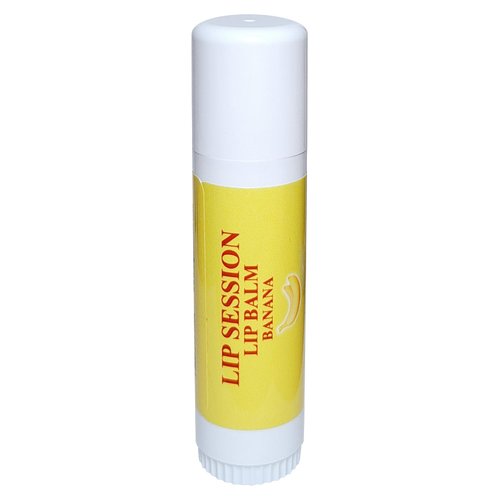 E. Burnham Lip Session Banana Flavor Lip Balm 0.5 Oz – Moisturizing and Nourishing Lip Care – Long-Lasting Hydration with a Sweet Banana Scent