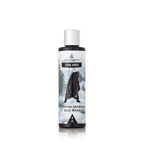 Elina Organics: 8oz, Activated Charcoal Face Wash, Facial Cleanser, Prevents Breakouts, Organic I...