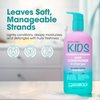 GIOVANNI Eco Chic KIDs Nourishing & Detangling Hair Conditioner - Kids Conditioner Detangler, Conditioner For Kids, Kids Hair Conditioner, For All Hair Types, Salon Quality, Vegan - 16.5 Fl Oz