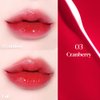 Espoir Lipstick Nowear Balming Glow #3 Cranberry 0.1oz | Lightweight Moisturizing Lip | Long-Lasting Vibrant Color | Non-Sticky Softness for Chapped Lip Balm | Vegan Cruelty-Free | Korean Lip Makeup