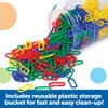 Learning Resources Link 'N' Learn Links - 500 Pieces, Ages 3+, Preschool Learning Supplies, Toddler Learning Toys, Back to School Supplies,Teacher Supplies