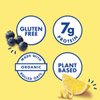 LUNA Mash-Ups - LemonZest + Blueberry Flavor - Gluten-Free - Non-GMO - 7-9g Protein - Made with Organic Oats - Low Glycemic - Whole Nutrition Snack Bars - 1.69 oz. (6 Count)
