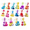 HOZKEAP 30 Packs Bulk Guitar Mini pop Fidget Keychain for Boys and Girls Kids，Birthday Party Favors Supplies and Classroom Prize