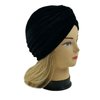 5 Velvet Women Stretchy Turban Chemo Cap Bennie Head Wrap Headwear (5 Velvet)